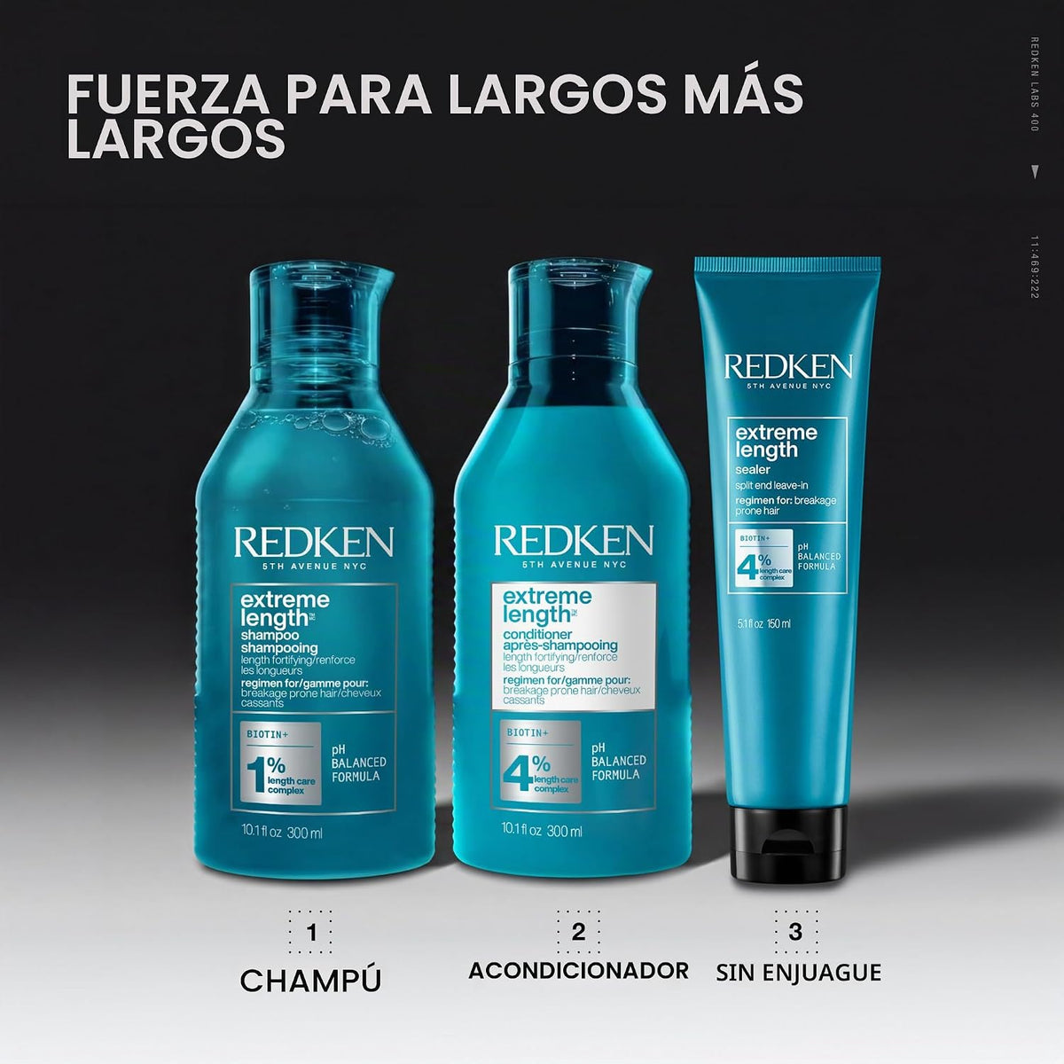 Acondicionador Redken Extreme length y para cabello más largo