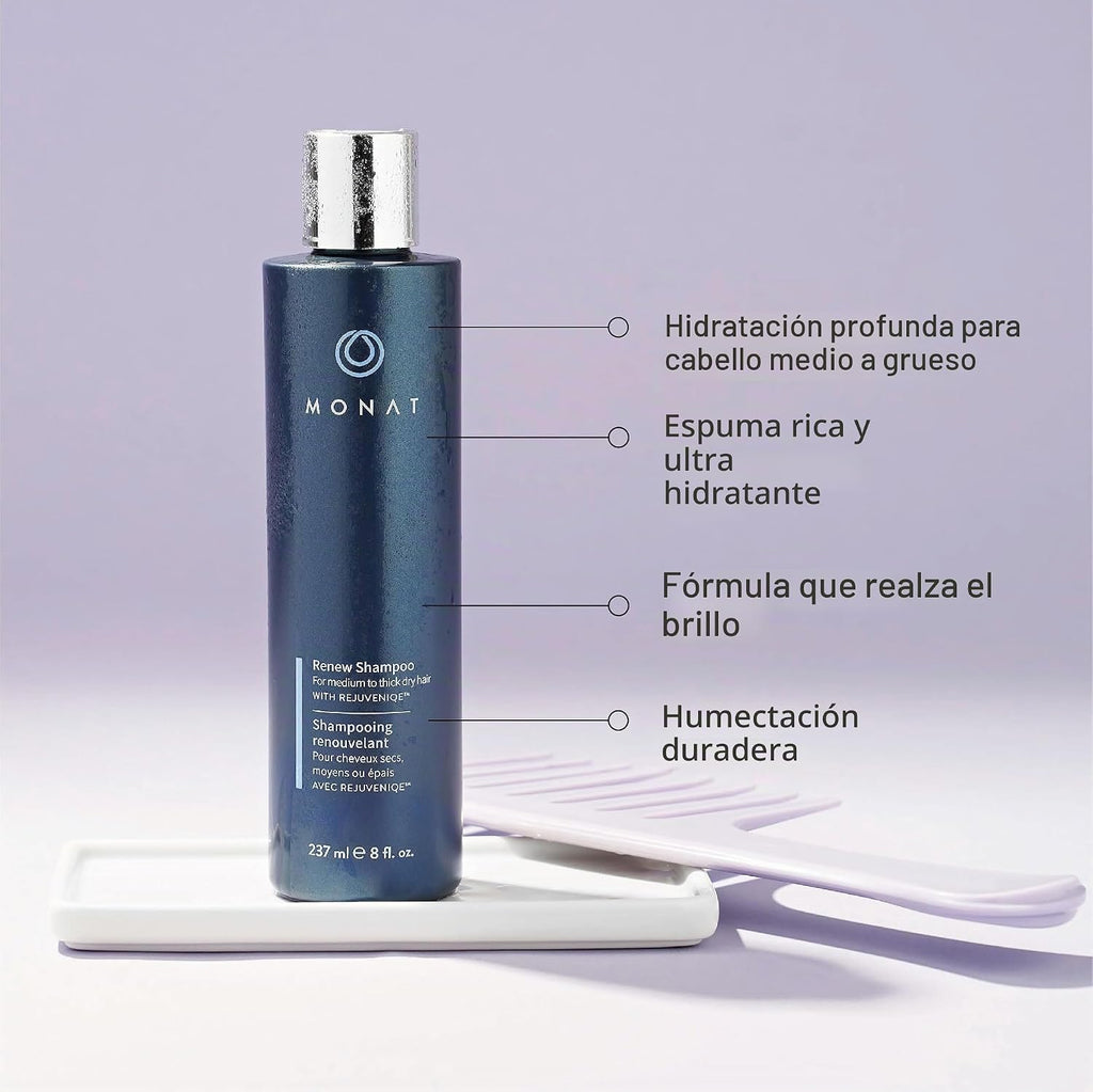 MONAT Renew - Juego de champú y acondicionador impregnado con REJUV...