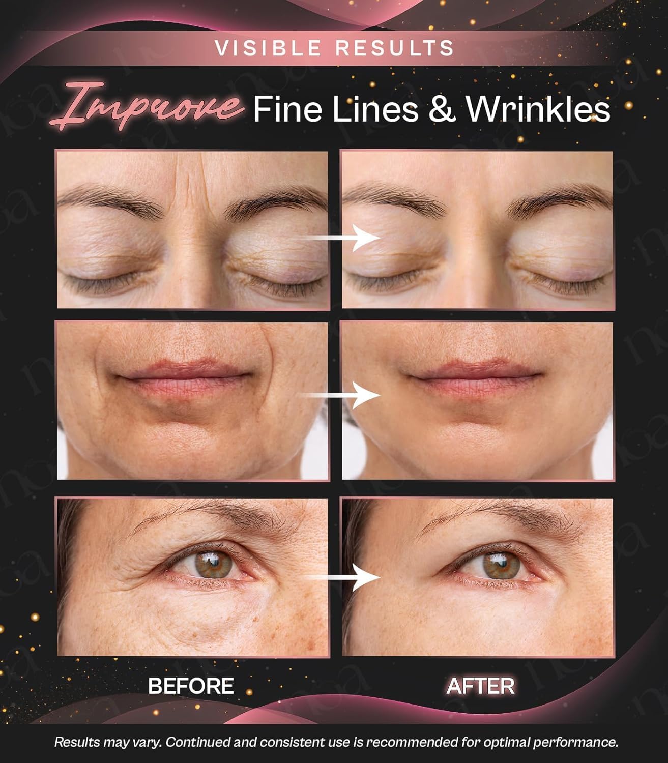 LuxeSkin Masajeador facial de terapia de luz roja LED de 7 colores...