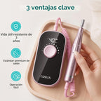COSLUS Taladro de uñas eléctrico profesional recargable de 40000 RP...