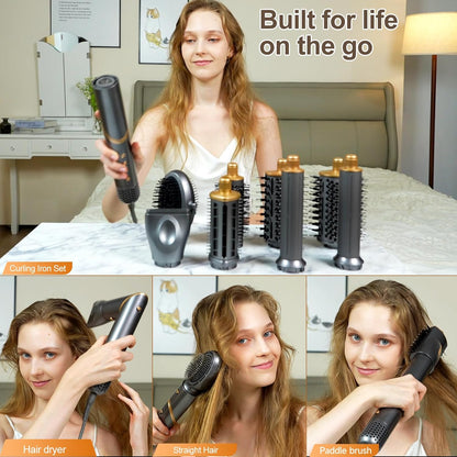 AVENHO Estilizador de Cabello con Aire Envolvente 8 en 1 y Cepillo...