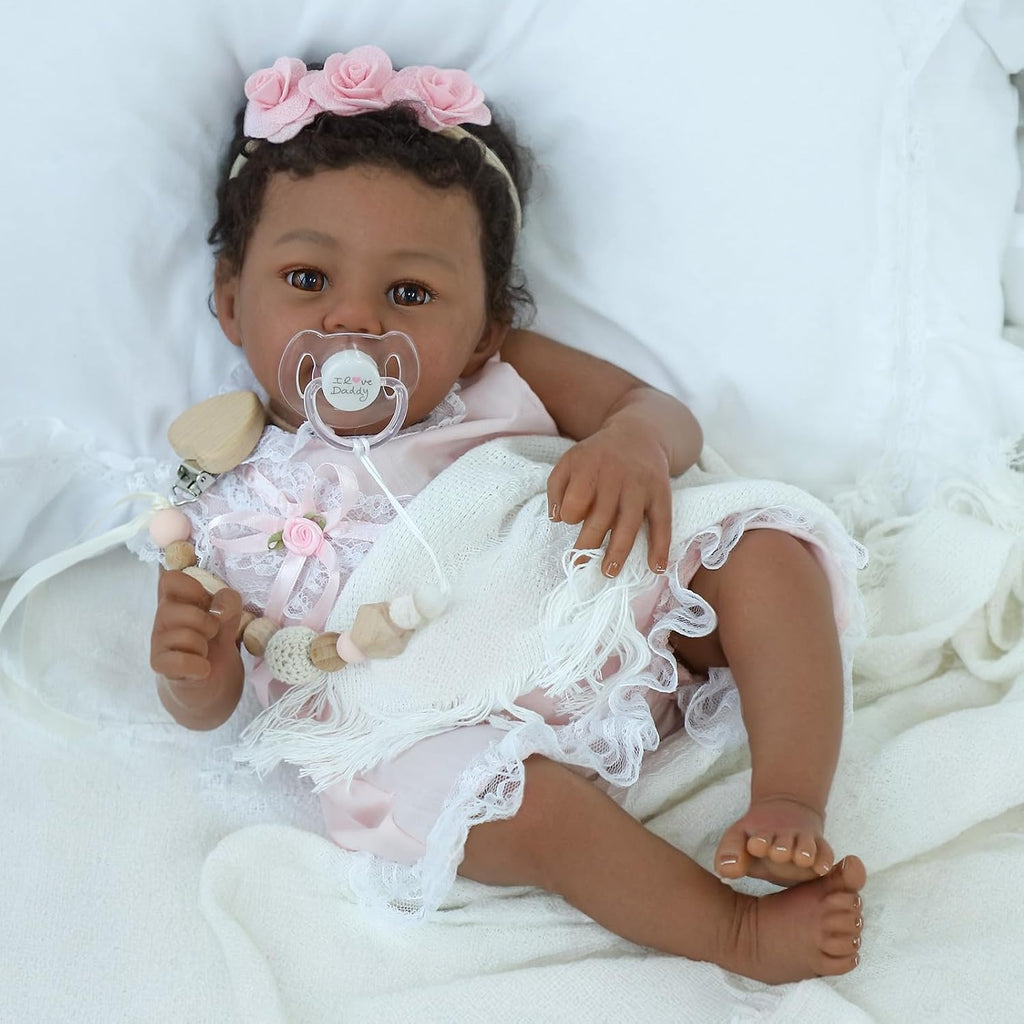 KSBD Muñeca realista Reborn de 18 pulgadas, niña recién nacida | De...