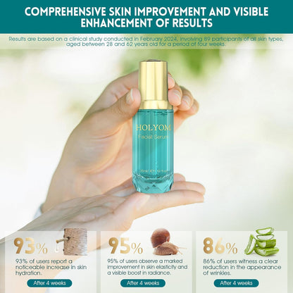 Suero Facial de Mucina de Caracol con Ácido Hialurónico – Suero Facial Antienvejecimiento para Líneas Finas, Arrugas y Piel Opaca – Esencia Hidratante y Reafirmante para Todos los Tipos de Piel