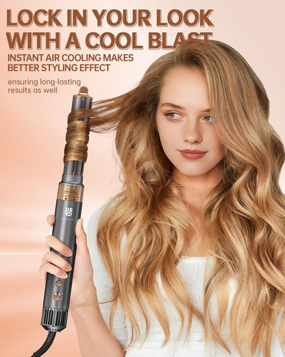 webeauty - Cepillo secador de pelo, peinado profesional 5 en 1 de a...