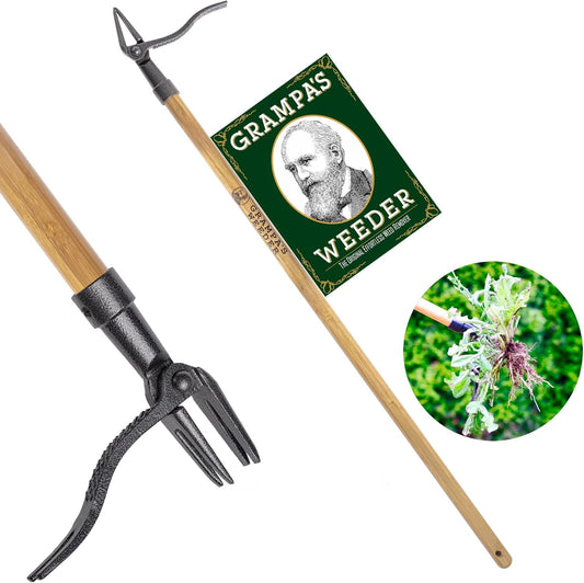 Grampa's Weeder - El extractor de malezas de pie original con m...