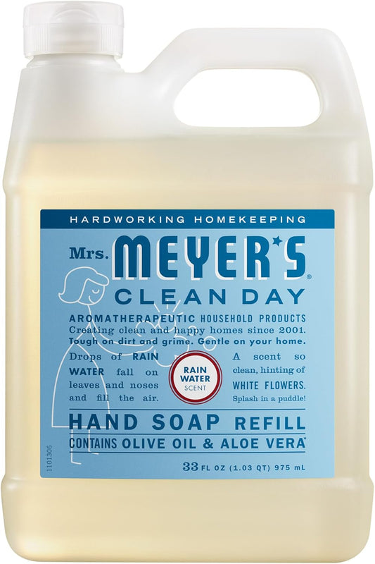 MRS. MEYER'S CLEAN DAY - Repuesto de jabón líquido para manos,...