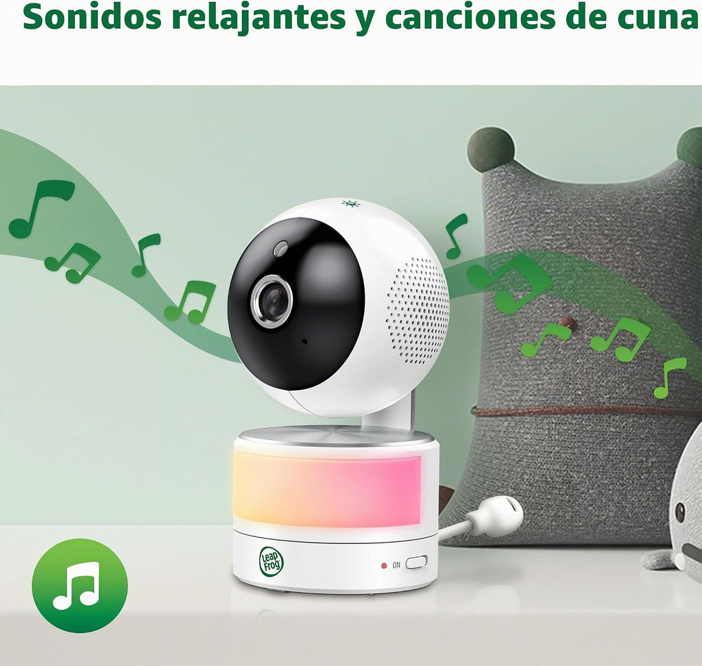 LeapFrog LF920-2HD Monitor de video de 2 cámaras con pantalla HD de...