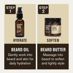 Every Man Jack Aceite hidratante para barba y mantequilla para homb...