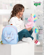 Naturally KIDS Mochila para niños pequeños con juguete de unicornio...