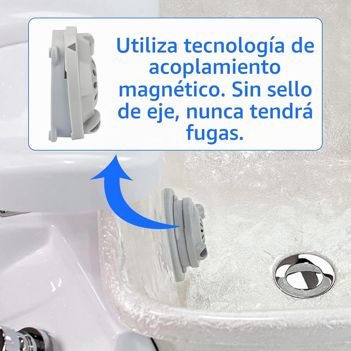Ximoon Cabezal de chorro magnético sin tubería BF-004 de repuesto p...