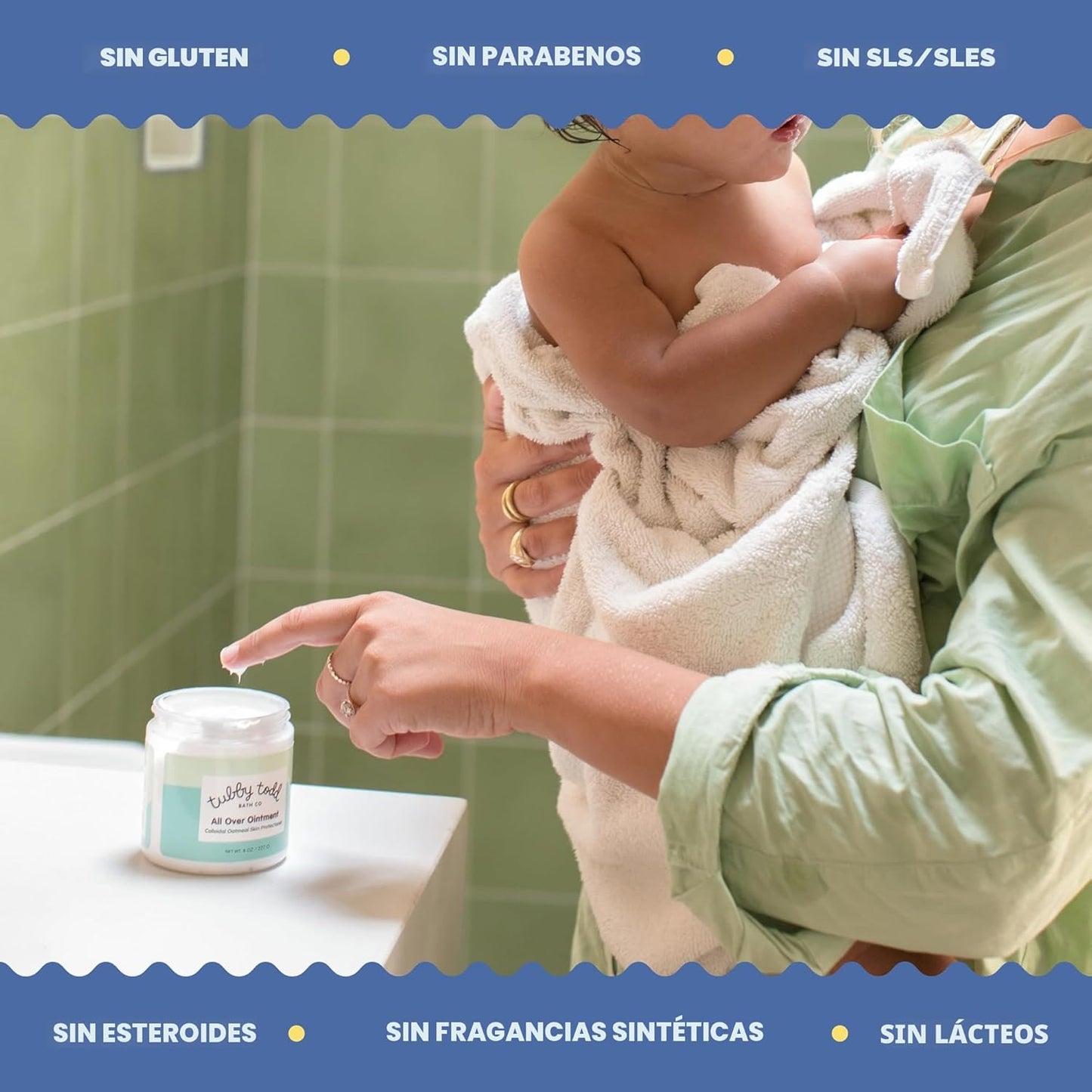TUBBY TODD Ungüento para todo el cuerpo – Crema para eccema de bebé...