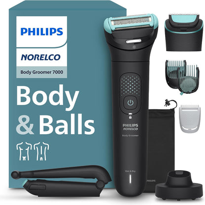 Philips Norelco Body Groomer serie 7000, recortador corporal comple...