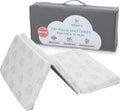 Cubrecolchón Pack and Play, 38 x 26 pulgadas, triple espuma suave b...