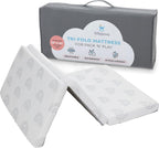 Cubrecolchón Pack and Play, 38 x 26 pulgadas, triple espuma suave b...