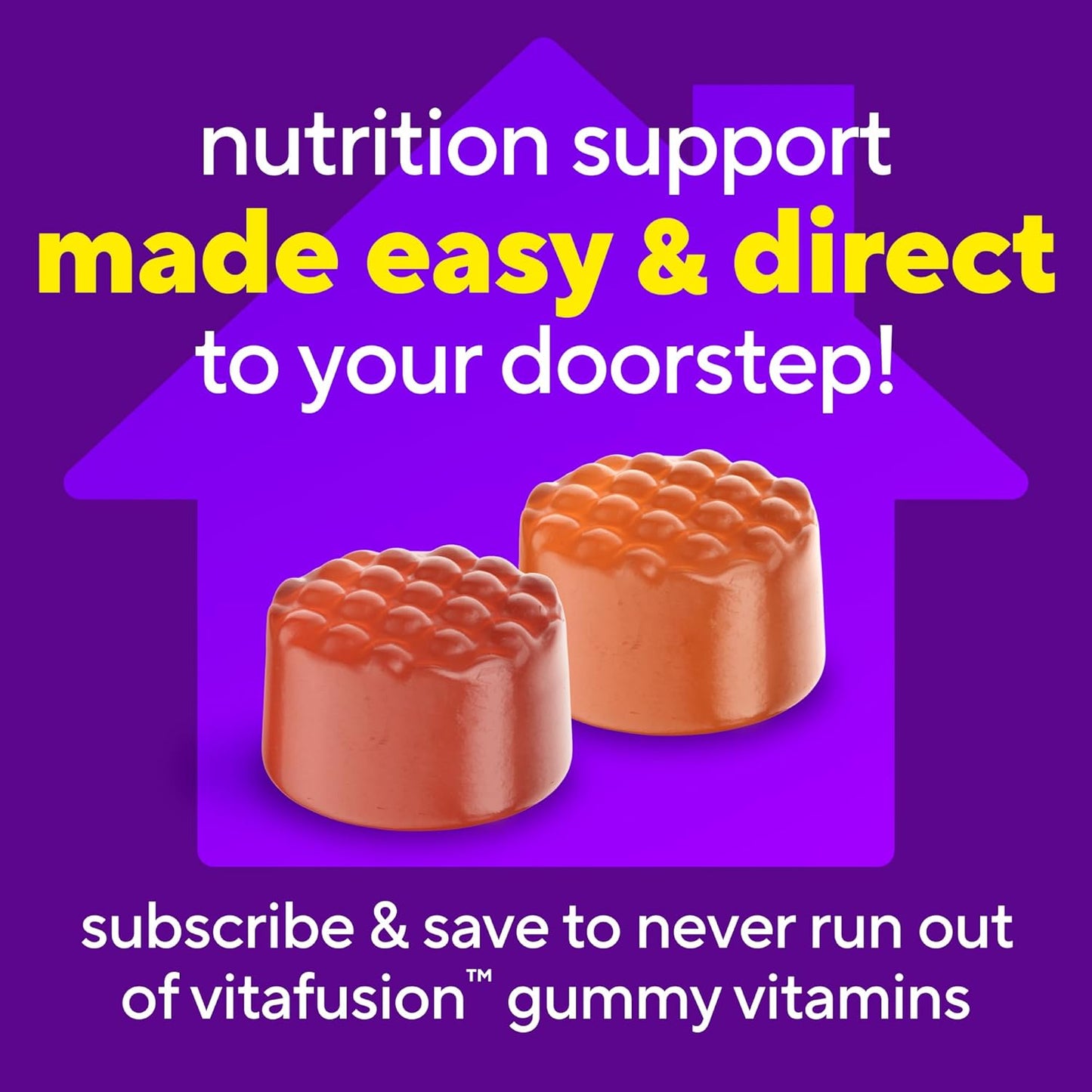 Vitafusion Gomitas de vitaminas para adultos, 120 unidades