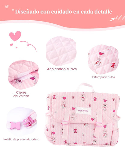BABESIDE Juego de 10 piezas de accesorios para muñecas reborn para...