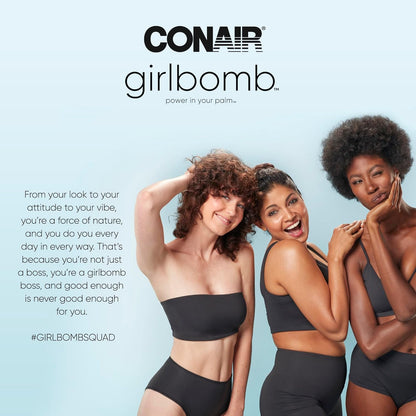 Conair GIRLBOMB Depiladora con rodillo de hielo para piel lisa y su...