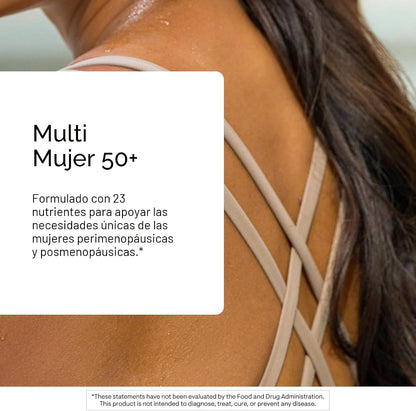 THORNE - Multi 50+ para mujer - Multi diario integral con vitaminas...