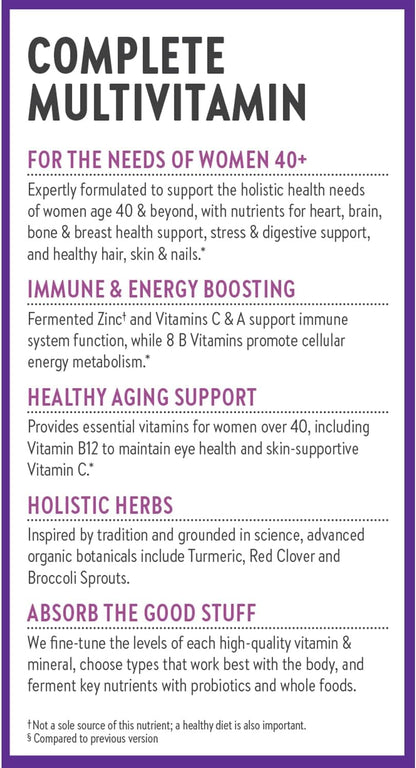 New Chapter Multivitamínico 40+, extra B6 y B12, biotina para el cr...