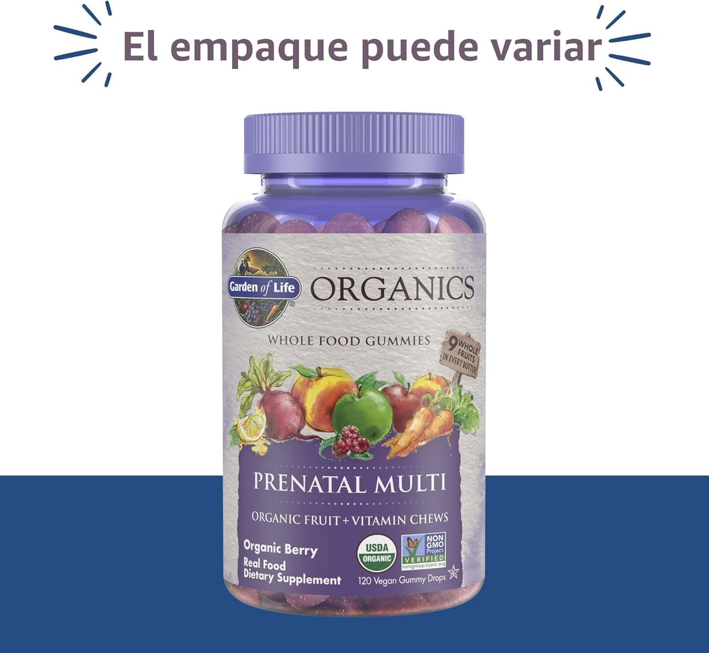 Jardín de vida Gummy Vitamina, mykind Organics Gummy para mujer Mul...