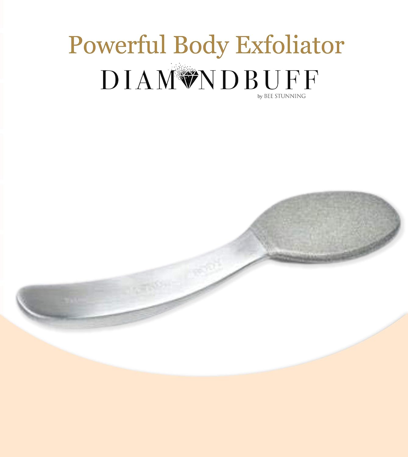 Bee Stunning DIAMONDBUFF Microderm - Herramienta de exfoliación \u2...