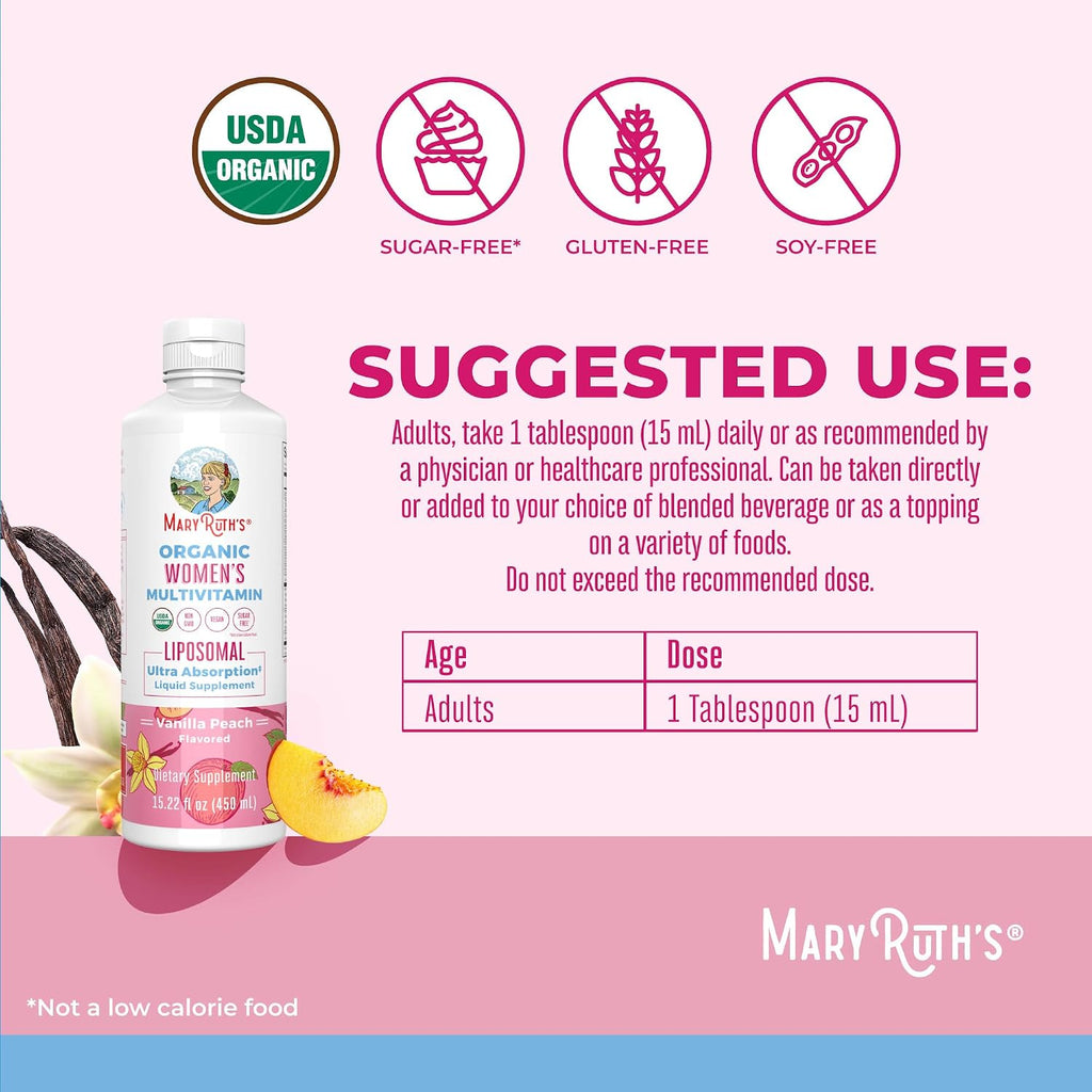 Multivitamínico para mujer | Multivitamínico sin azúcar | Vitaminas...