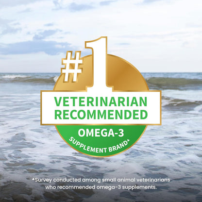 Nutramax Welactin Omega 3 Aceite de pescado para perros, suplemento...