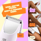 LADYSPOT SpinDuo 2 en 1 recortadora de bikini eléctrica para mujer,...
