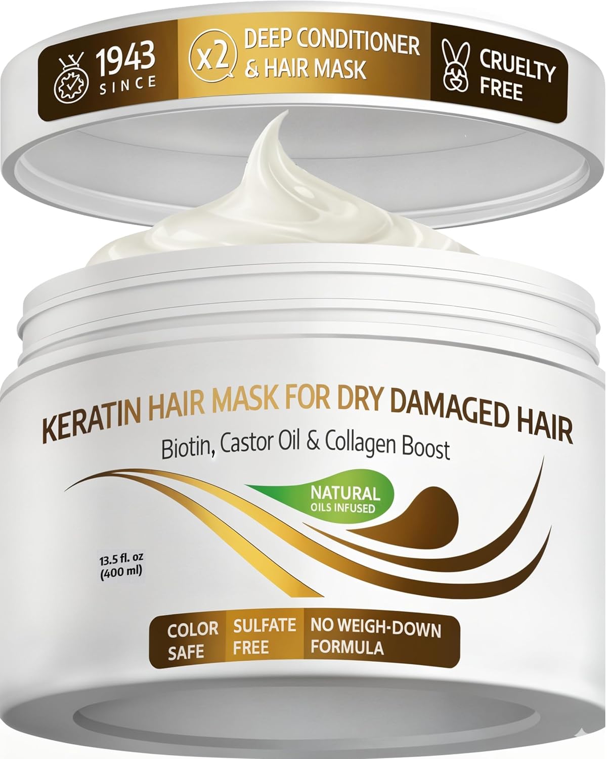 VITAMINS hair cosmetics Mascarilla capilar de queratina, tratamient...
