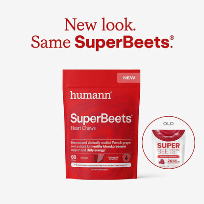 Humann SuperBeets Gomitas para el Corazón, Apoyo al Óxido Nítrico y...