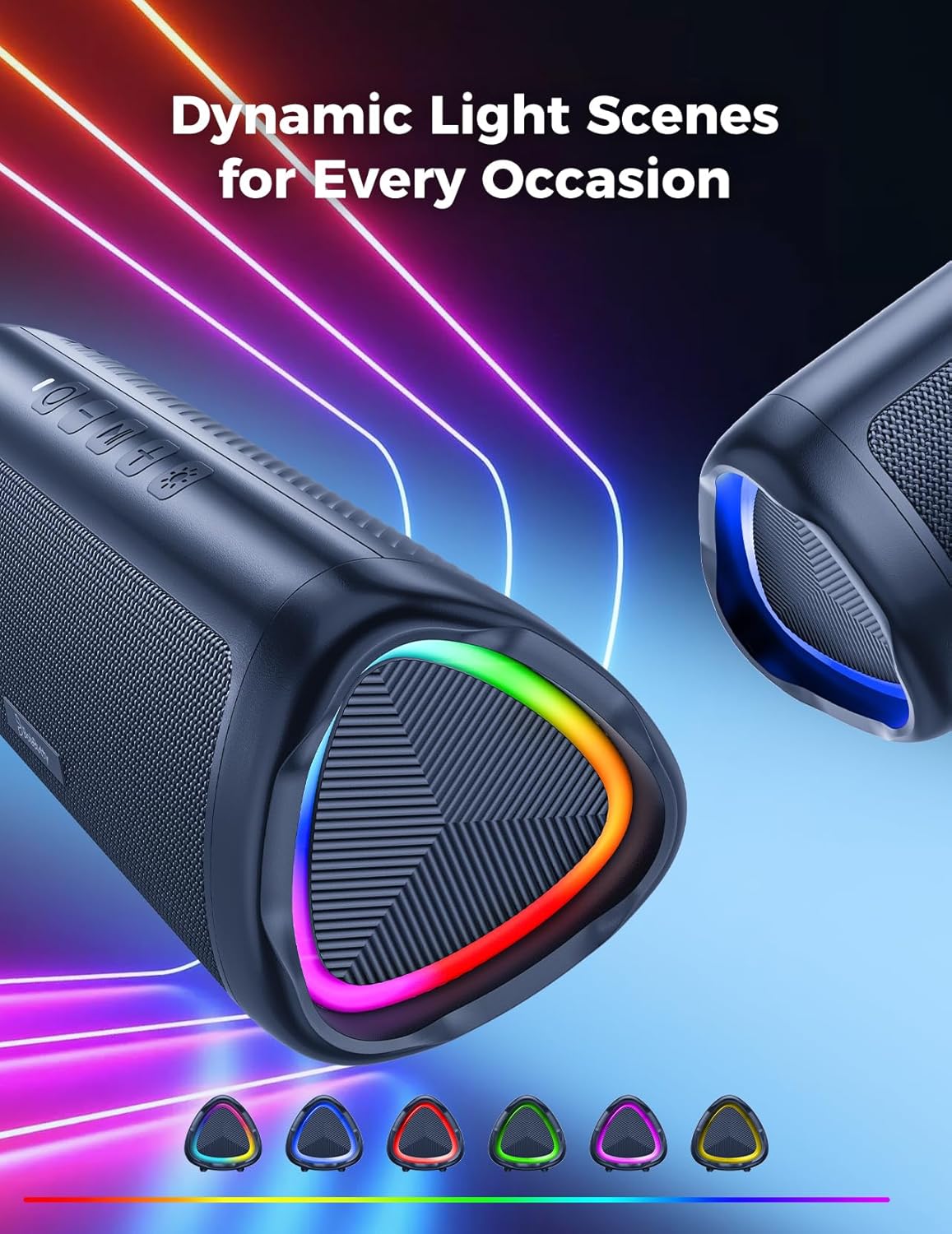 BolaButty Altavoz Bluetooth con sonido HD, inalámbrico portátil, IP...