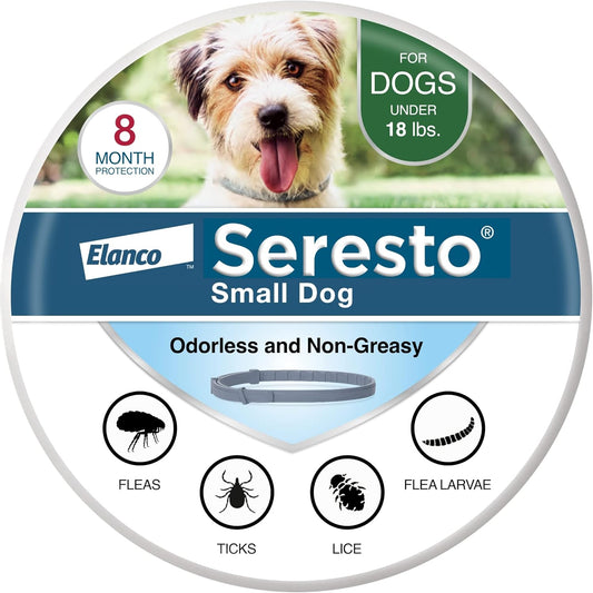 Seresto Collar de pulgas y garrapatas para perros, pulgas de 8 mese...