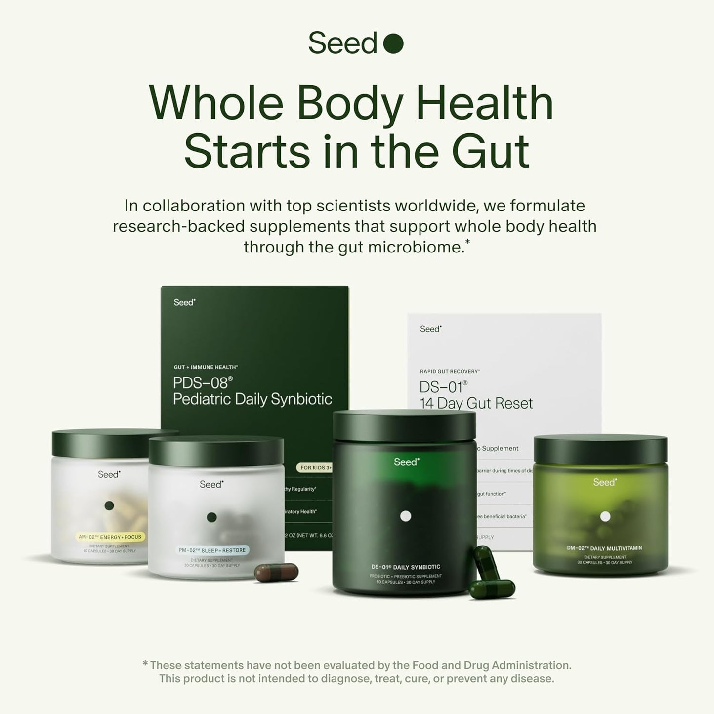 Seed DM-02 Multivitamínico diario \u2013 Vitaminas y minerales esen...