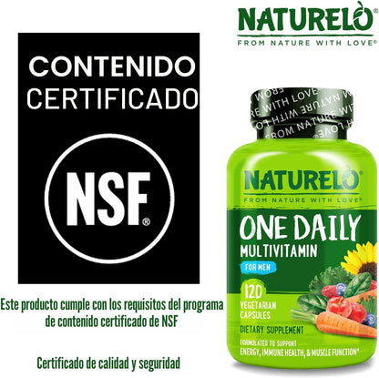 NATURELO - Multivitamínico diario para los hombres