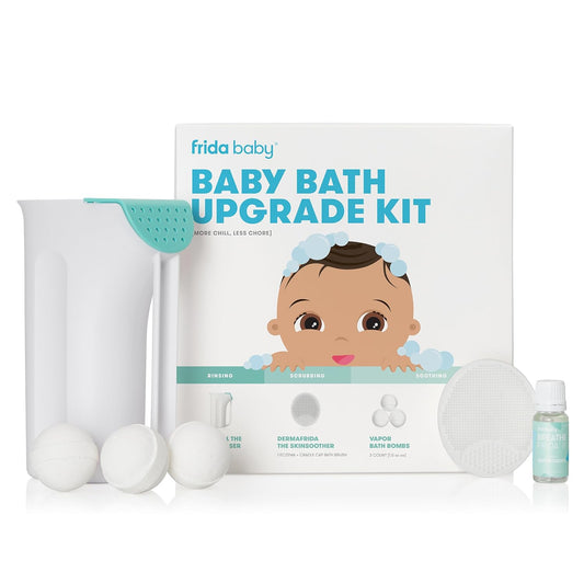 Frida Baby Kit de mejora para baño de bebé | Artículos esenciales d...