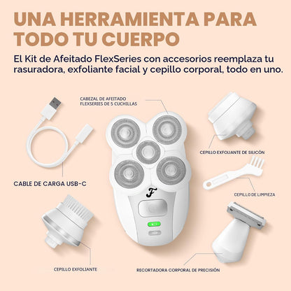 Freebird FlexSeries Maquinilla de Afeitar Eléctrica para Mujeres -...