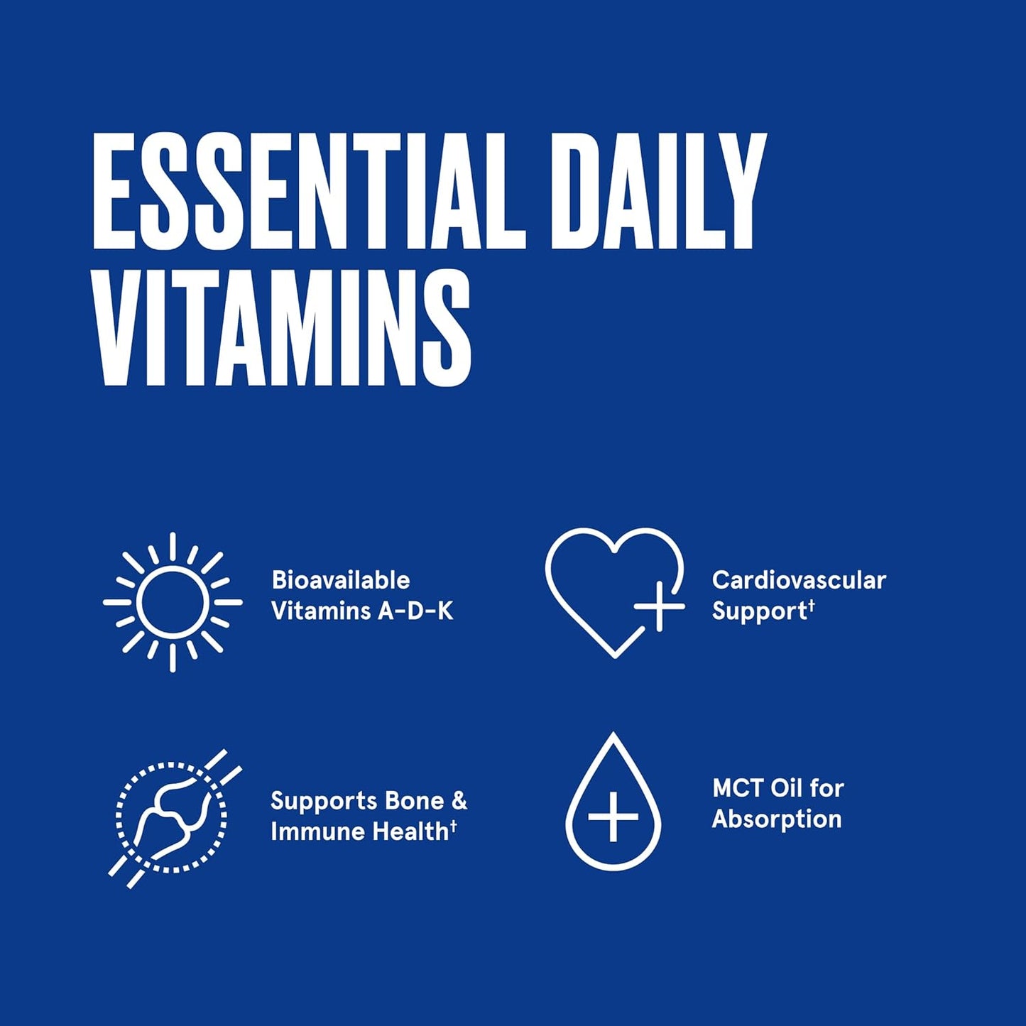 Bulletproof Vitaminas A-D-K Softgels, 30 unidades, suplemento para...