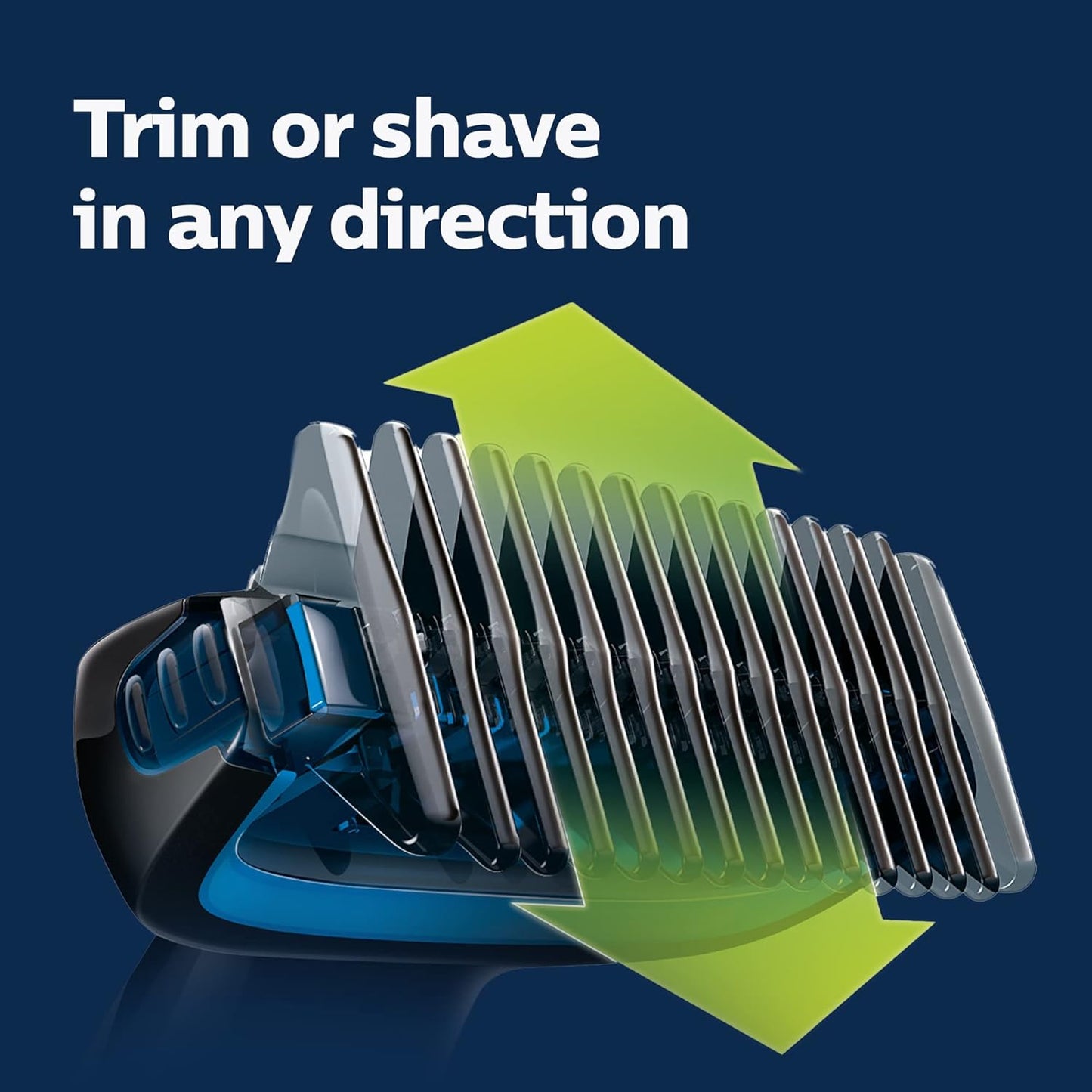 Philips Norelco Bodygroom Series 1100, BG1026\/60, Recortadora y Ar...