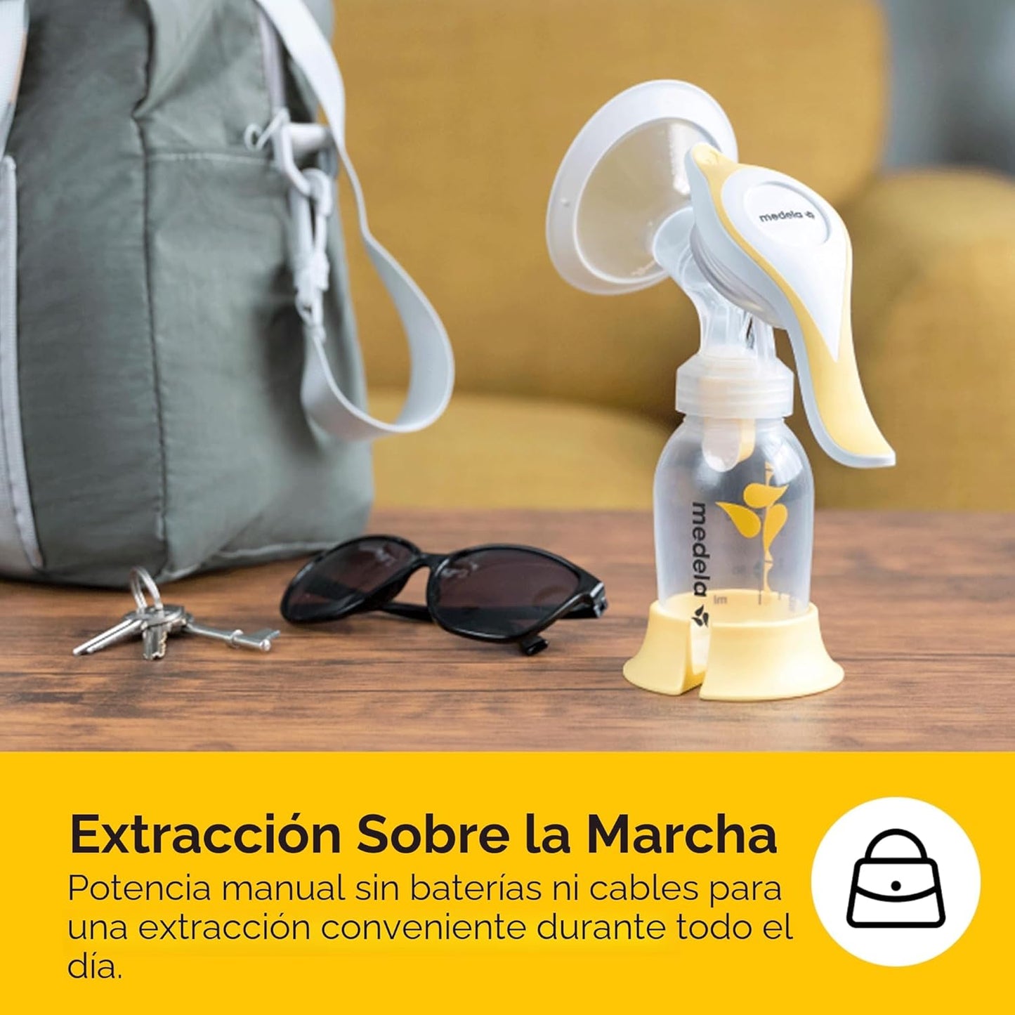 Medela Paquete de par perfecto con extractor de leche manual Medela...