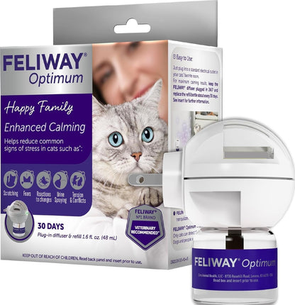 FELIWAY Optimum - Kit difusor calmante para gatos \u2013 Soporte av...