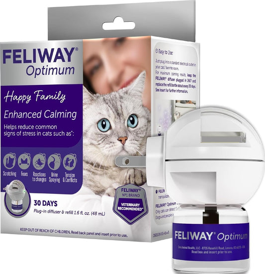FELIWAY Optimum - Kit difusor calmante para gatos \u2013 Soporte av...