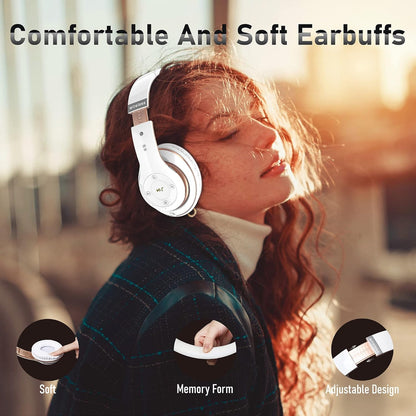 Falebare Auriculares Bluetooth Sobre la Oreja, Auriculares Inalámbr...