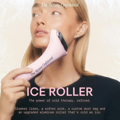 The Skinny Confidential Rodillo de hielo para cara, rodillo de hiel...