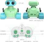 ALLCELE - Robots de juguete, robots RC recargables para niños, jugu...