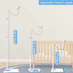 EYSAFT Soporte de piso para monitor de bebé, compatible con Nanit P...