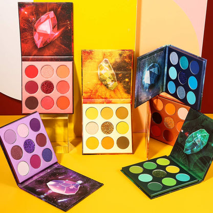 docolor Paleta de sombras de ojos de 54 colores, paleta de sombras...