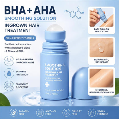 Suero para cabello encarnado para línea de bikini y protuberancias...