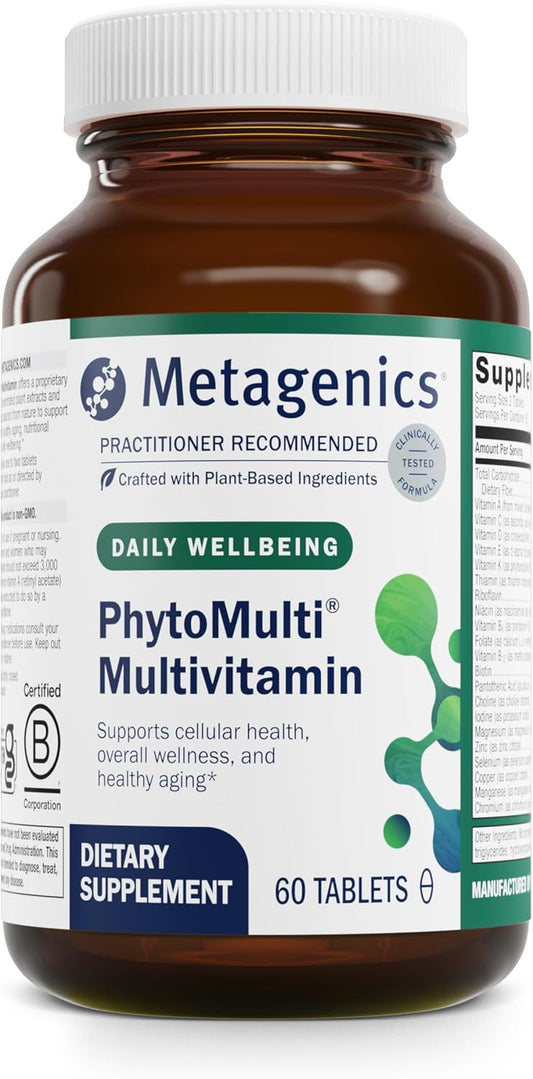 Metagenics PhytoMulti Sin Hierro - Multivitamínico diario para homb...