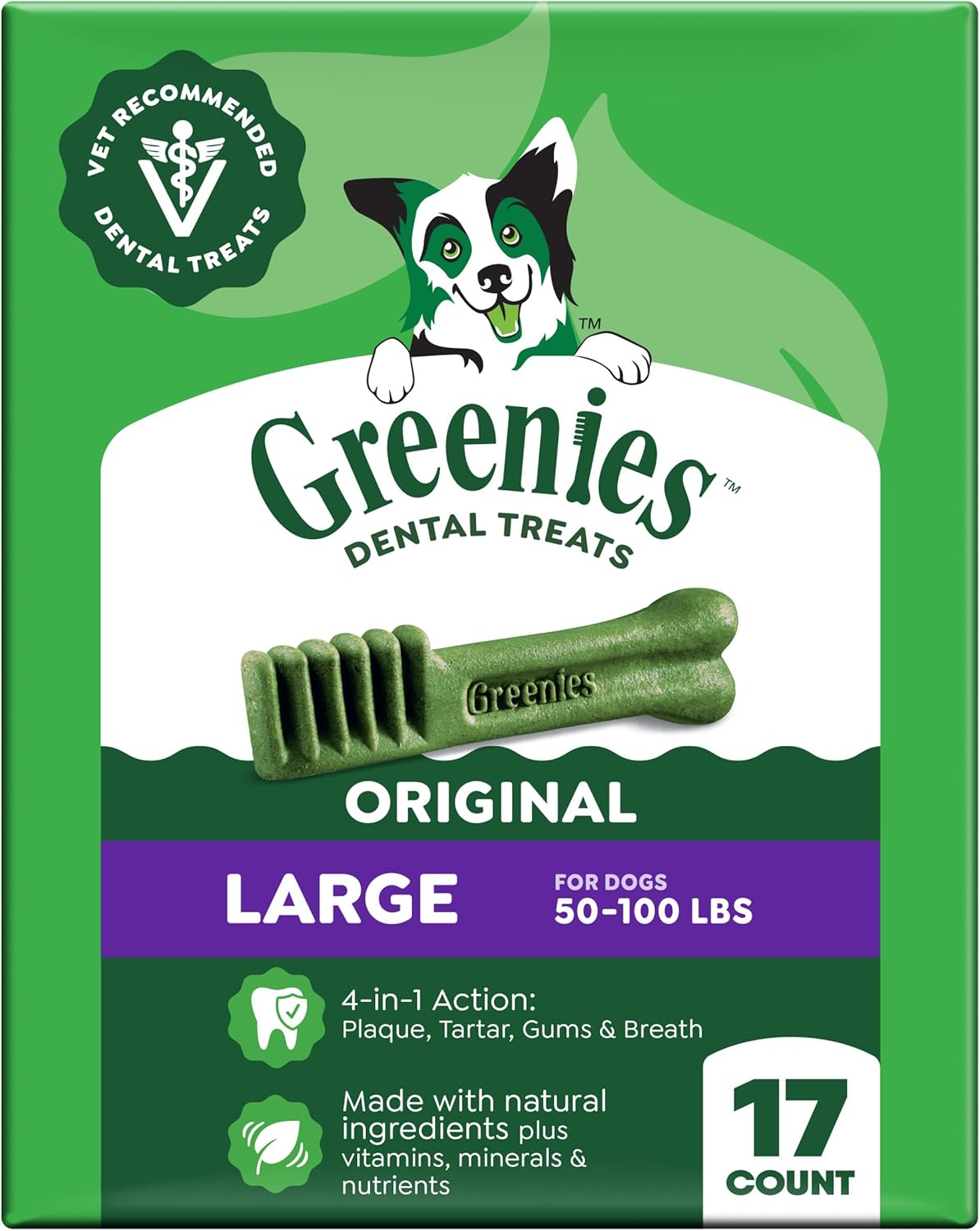 GREENIES - Golosinas naturales originales para la salud dental de p...