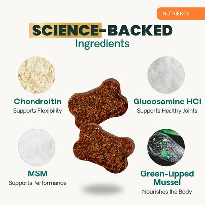 VetriScience Ultimate Strength - Masticables saludables para cadera...